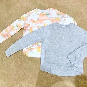 Women’s All in Motion brand cropped sweatshirts